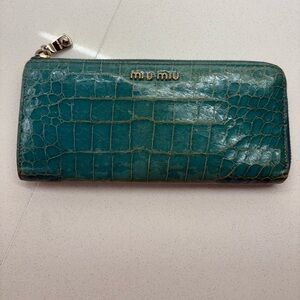 Miu Miu zip wallet